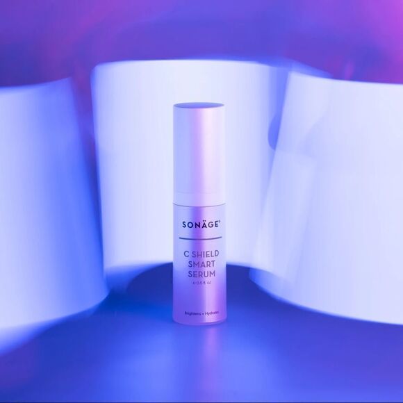 Sonage C SHIELD SMART SERUM blue light filter brightens + hydrates Brand New - Picture 9 of 12